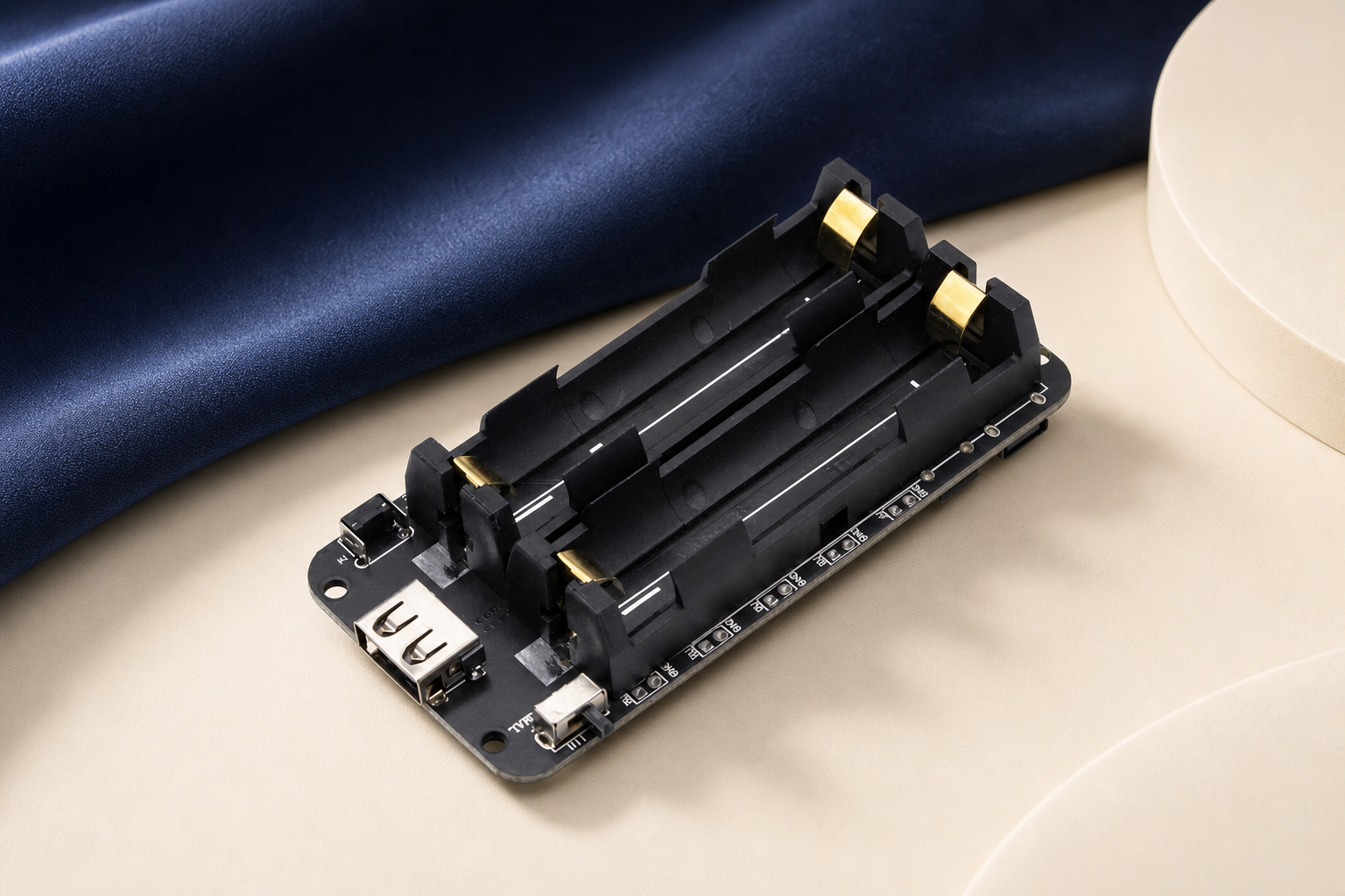 ماژول UPS و شارژر باتری لیتیومی 2 سل با خروجی 5V/2A